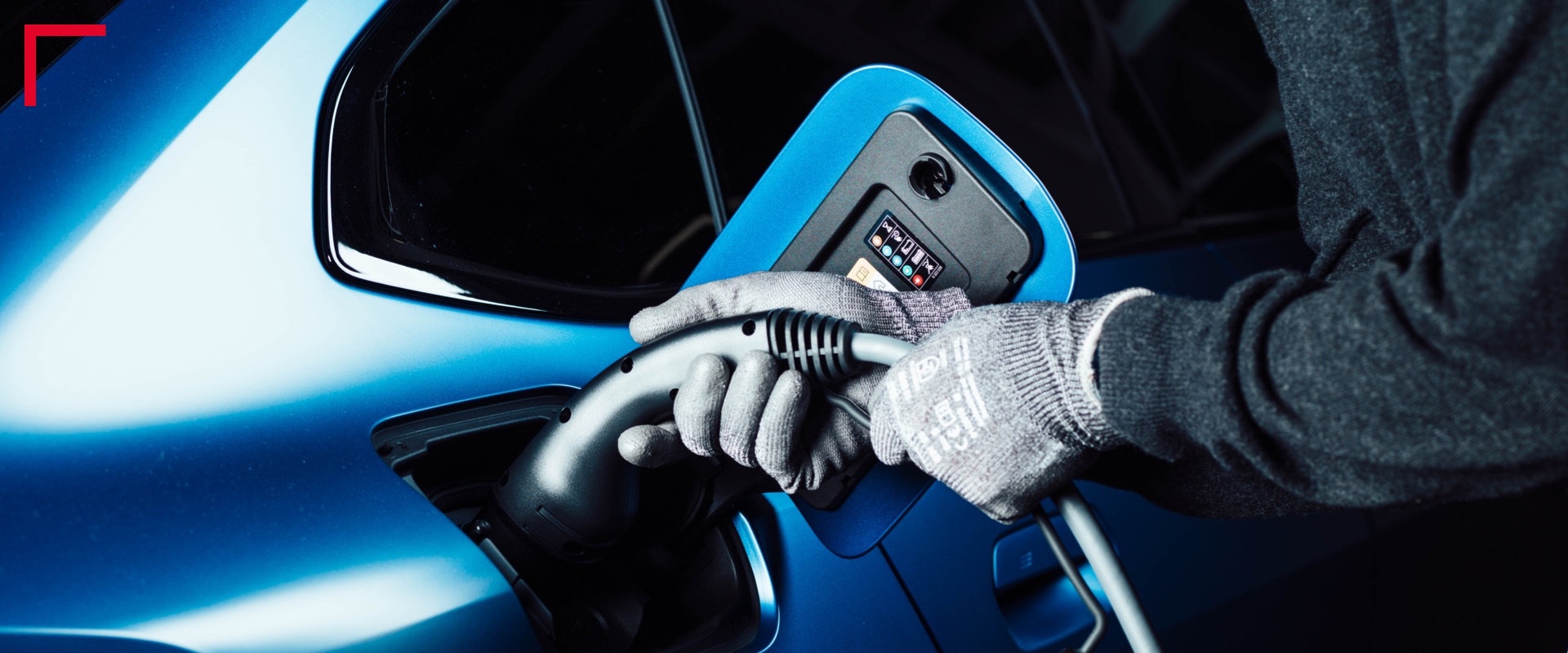 Close up of electric charging Image